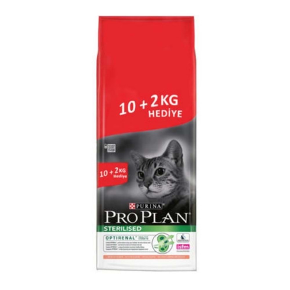 Pro Plan Sterilised Somon Ton Kısırlaştırılmış Kedi Maması 10+2 Kg