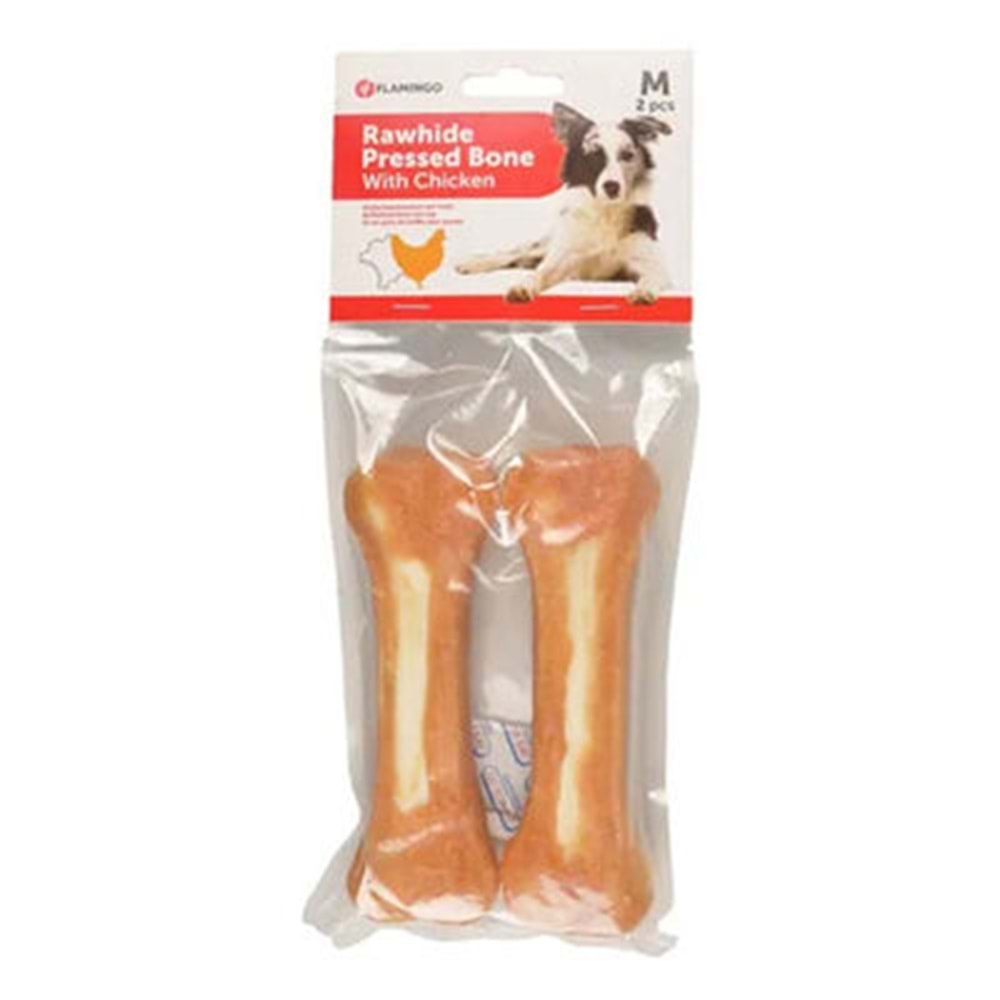 Flamingo Snacks Rhide Bone Chicken Tavuklu Atıştırmalık 2 Adet 15 Cm 220 Gr