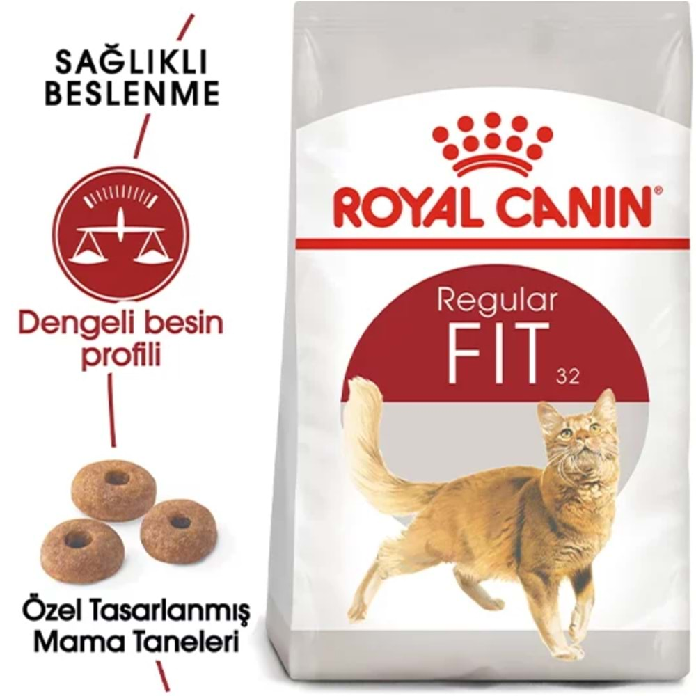 Royal Canin Fit32 Yetişkin Kedi Maması 10 Kg