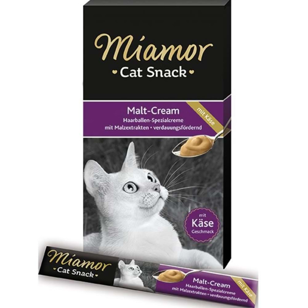 Miamor Cream Malt Peynir Kedi Ödülü 6x15gr