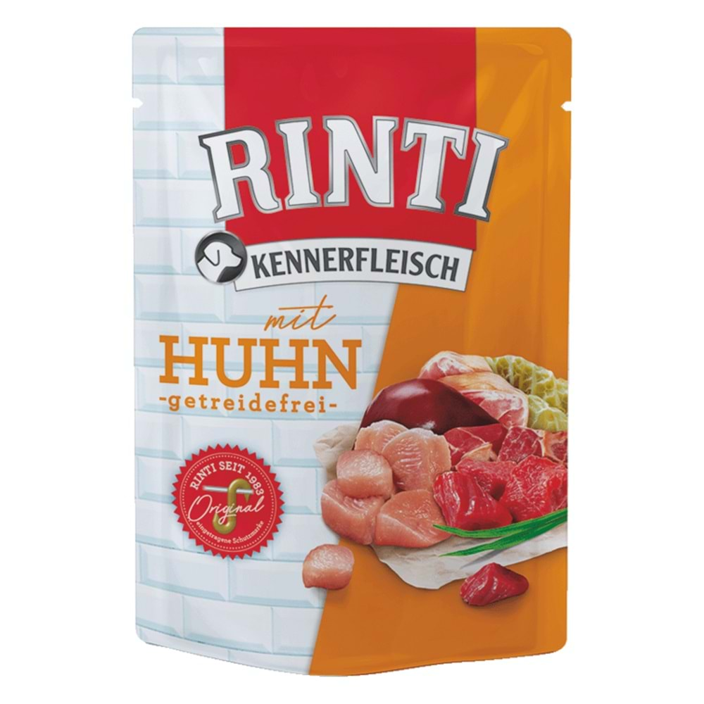 Rıntı Tavuklu Pouch Köpek Maması 400g