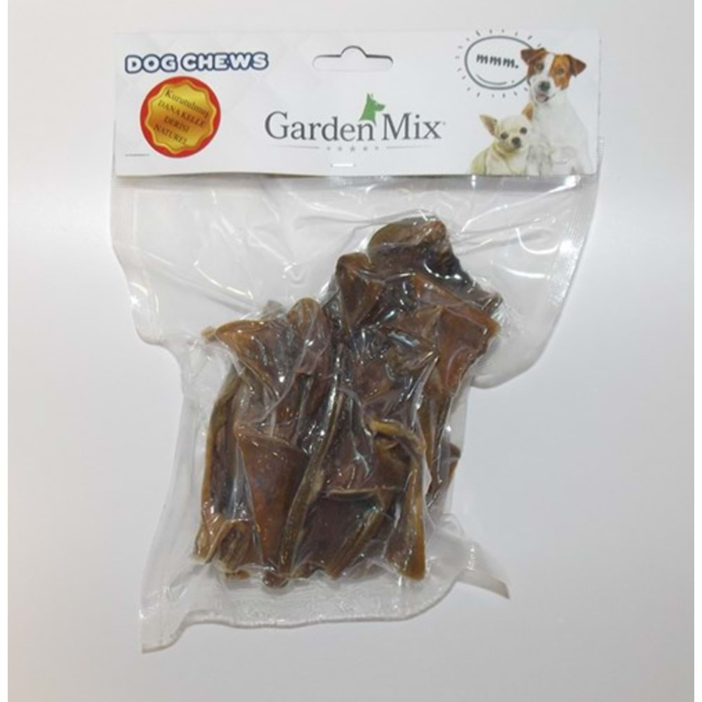 Garden Mix Kurutulmuş Dana Kelle Deri Naturel100 G