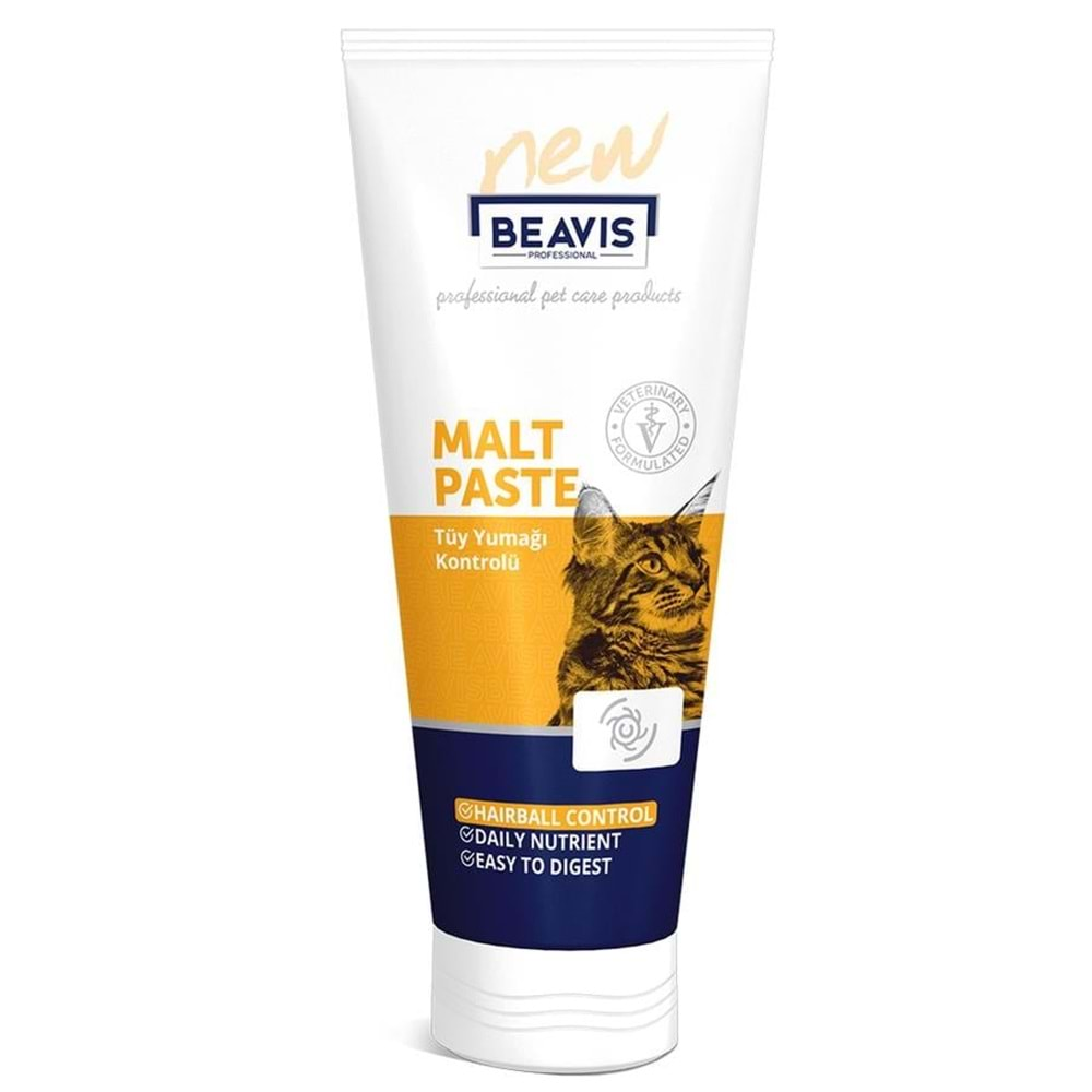 Beavis Kedi Macunu Tüy Yumağı Kontrolü İçin Malt Paste 85 ml