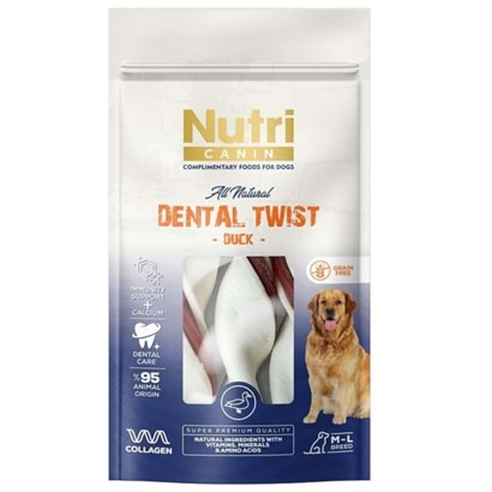 Nutri Canin Ördek Etli Dental Kemik 80 Gr.