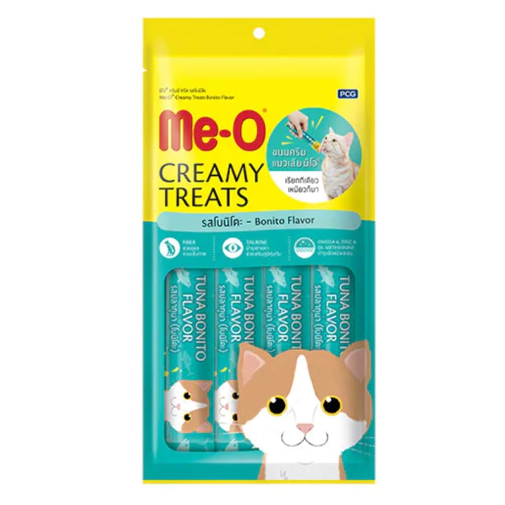 ME-O Creamy Kurutulmuş Ton Balıklı Kedi Ödülü 4x15 gr
