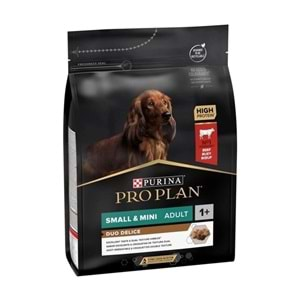 Pro Plan Duo Delice Small Küçük Irk Biftekli ve Pirinçli Yetişkin Köpek Maması 2,5kg