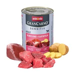 Animonda Sensitive Sığır Etli Ve Patatesli Yaş Köpek Maması 400 gr