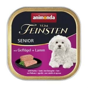 Animonda Kümes Hayvanlı Kuzulu Yaşlı Köpek Konservesi 150 Gr