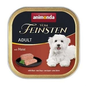 Animonda Vom Feinsten Tavşan Etli Köpek Konservesi 150 Gr