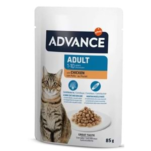 Advance Sos İçinde Tavuklu Yetişkin Kedi Konservesi 85gr