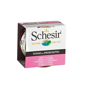 Schesir Ton Balıklı Ve Jambonlu Yaş Kedi Maması 85gr