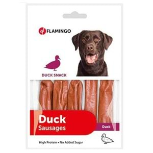 Flamingo Ducksnack Ördekli Sosis Köpek Ödülü 85gr