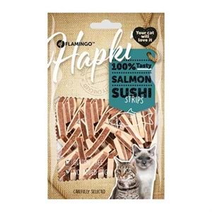 Flamingo Hapki Somon Alabalıklı Şerit Kedi Ödülü 85gr