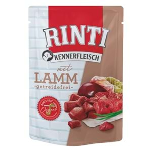 Rıntı Kuzulu Pouch Köpek Maması 400g