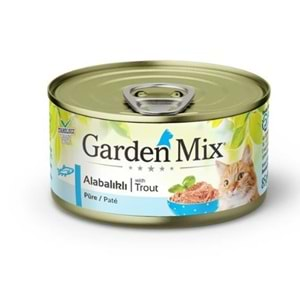 Gardenmix Kıyılmış Alabalıklı Tahılsız Konserve Kedi Maması 85g