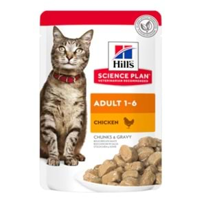 Hill's Pouch Tavuklu Yetişkin Kedi Konservesi 85gr