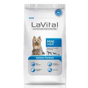 Lavital Mini Adult Somonlu Yetişkin Köpek Maması 1,5kg