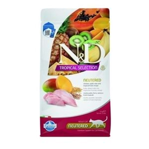 N&D Tropical Tavuklu Kısır Kedi Maması 1.5 Kg