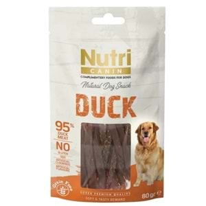 Nutri Canin Ördek Etli Tahılsız Köpek Ödül Maması 80gr