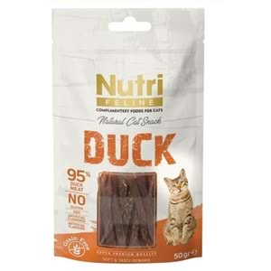 Nutri Feline Ördek Etli Tahılsız Kedi Ödül Maması 50gr