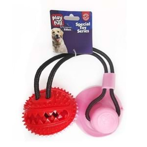 Playfull Yapışkanlı Ödül Hazneli Köpek Oyuncağı 56 Cm