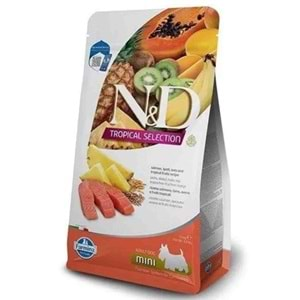 ND Tropical Selection Somonlu ve Tropikal Meyveli Mini Irk Yetişkin Köpek Maması 1,5kg