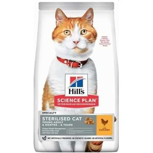 Hills Young Adult Sterilised Tavuklu Kısırlaştırılmış Kedi Maması 15 Kg