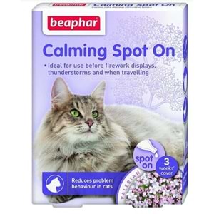 Beaphar Calming Spot On Kedi Sakinleştirici Damla 0,4 ml 3 Adet
