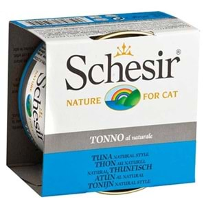 Schesir Ton Balıklı Naturel Yetişkin Kedi Yaş Maması 85gr