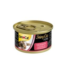 GimCat Shinycat Konserve Kedi Maması - Tavuklu Yengeçli 70gr