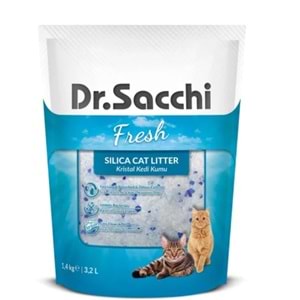 Dr.Sacchi Kristal Kedi Kumu 3,2lt