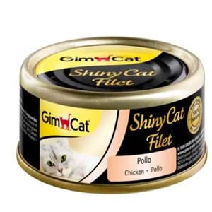 GimCat Shinycat Kıyılmış Tavuklu Kedi Konservesi 70gr