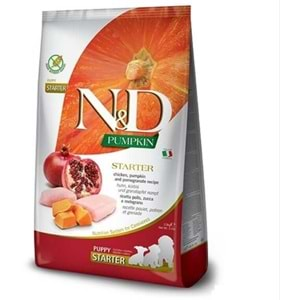 N&D Starter Tavuk Etli Bal Kabaklı ve Narlı Tüm Irklar için Tahılsız Yavru Köpek Maması 2,5kg