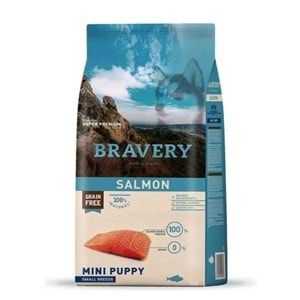 Bravery Puppy Mini Somon Tahılsız Yavru Köpek Maması 2kg