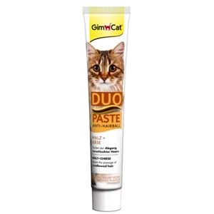 GimCat Duo Anti-Hairball Tüy Sağlığı için Peynirli Kedi Macunu 50gr