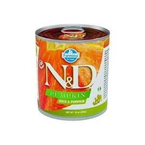 N&D Pumpkin Ördekli ve Balkabaklı Konserve Yaş Köpek Maması 285 Gr