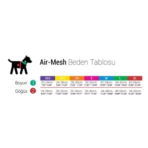 AIR-MESH HARNESS BLUE L