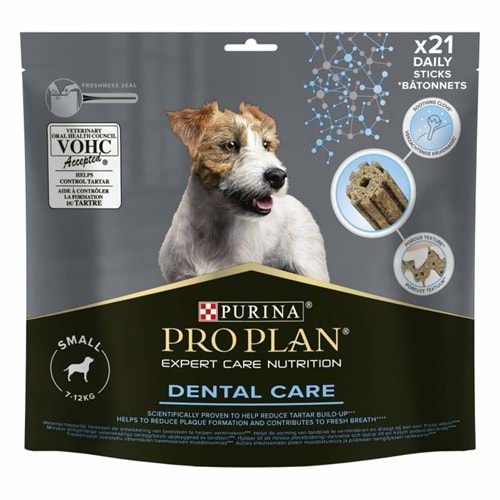 Pro Plan Dental Care Küçük Irk Köpek Ödül Maması 345gr (21'li)
