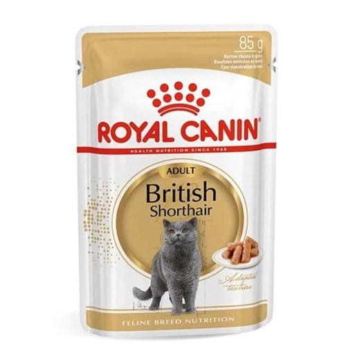 Royal Canin British Shot Hair Yetişkin Yaş Kedi Maması 85 Gr