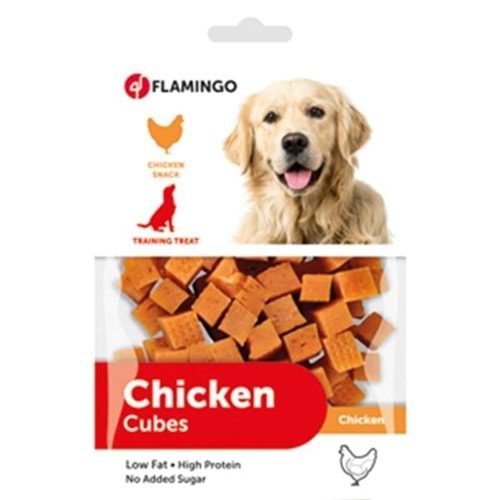 Flamingo Tavuklu Yumuşak Küp Köpek Ödül Maması 85gr
