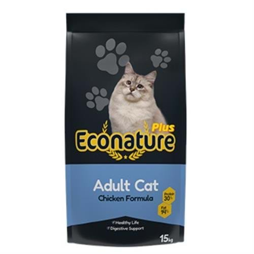 Econature Plus Tavuklu Yetişkin Kedi Maması 15Kg