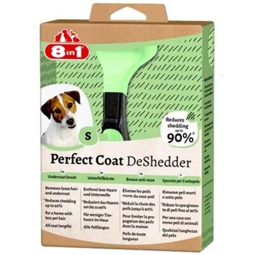 8in1 Perfect Coat DeShedder Furminator Küçük Irk Köpek Tarağı