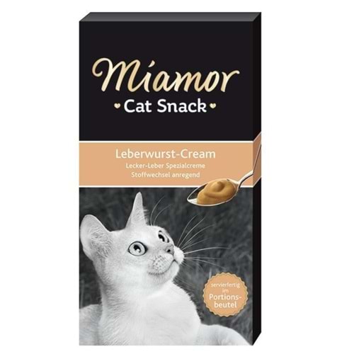 Miamor Cream Ciğerli Kedi Ödülü 6x15gr