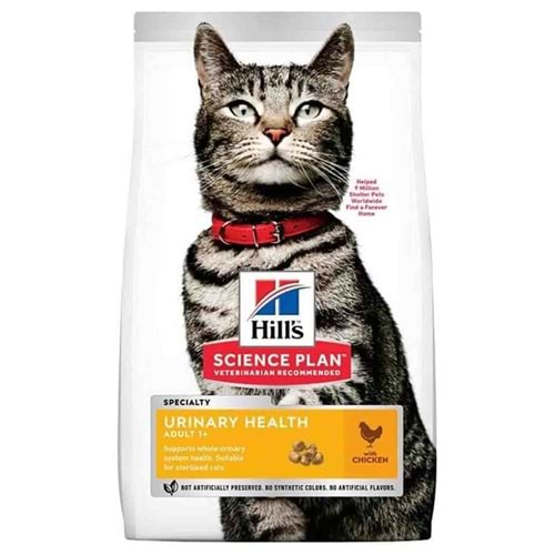 Hills Urinary Health İdrar Yolu Destekleyici Tavuklu Kedi Maması 1,5 Kg