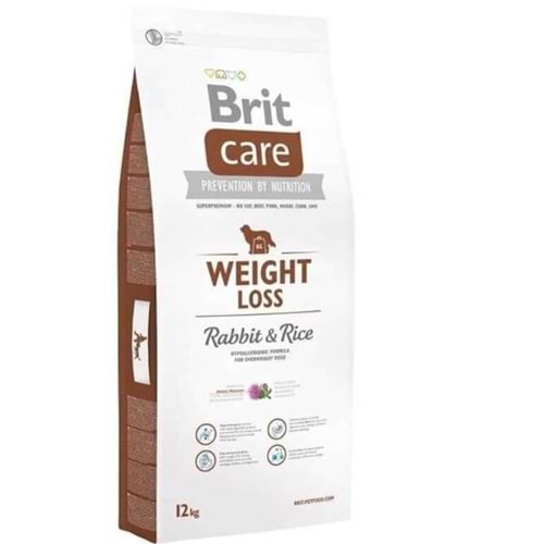 Brit Care Tavşan Etli ve Pirinçli Kilo Dengeleyici Yetişkin Köpek Maması 3kg