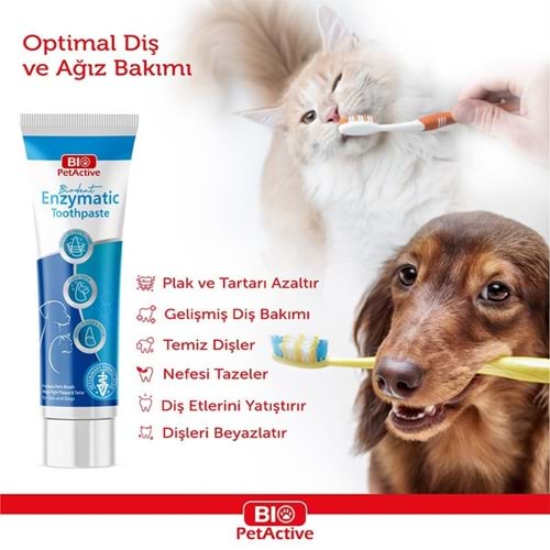 Bio Pet Active Biodent Enzymatic Diş Macunu 100 ml
