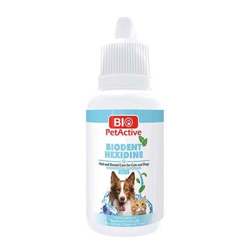 Bio Pet Active Biodent Hexidine Ağız Ve Diş Bakım Solüsyonu 50 ml