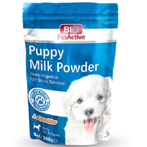 Pet Active Puppy Milk Powder Yavru Köpek İçin Süt Tozu 200 Gr