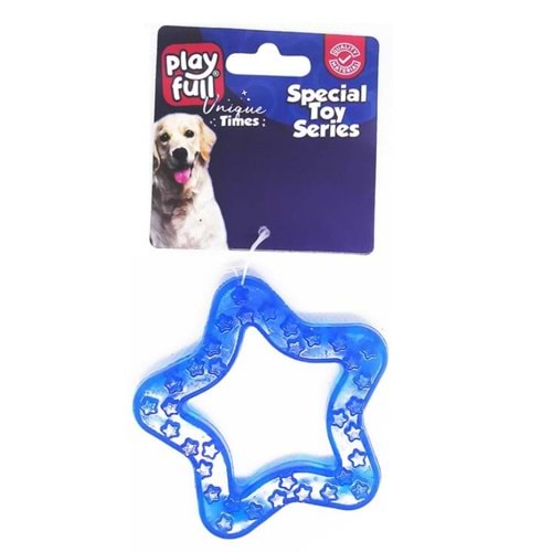 Playfull Beşgen Plastik Diş Kaşıma Oyuncağı 8x7.5 Cm