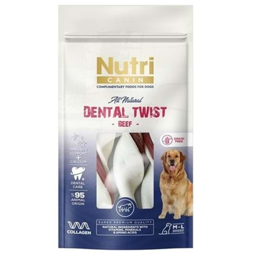 Nutri Canin Sığır Etli Dental Kemik 120 Gr.